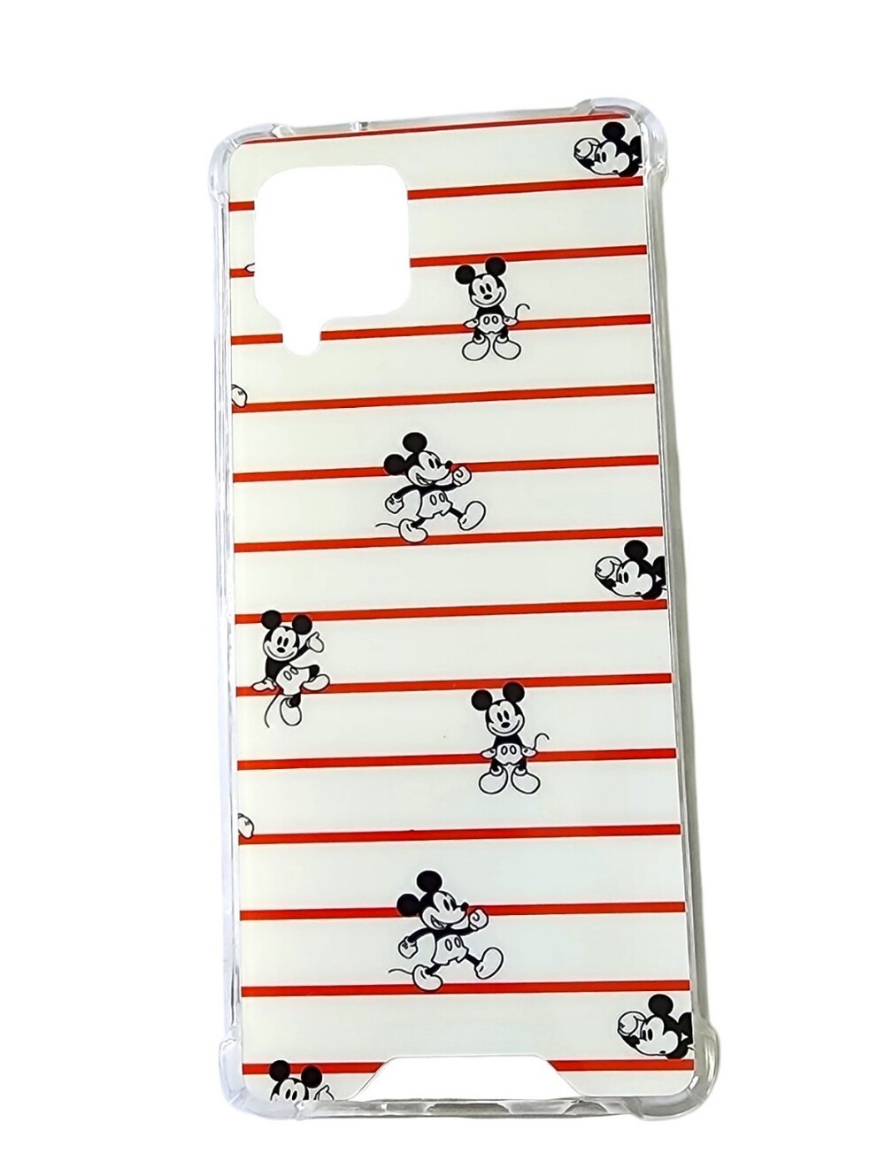 Disney Mickey Mouse Red Stripe Case For Samsung Galaxy A12 Or A32